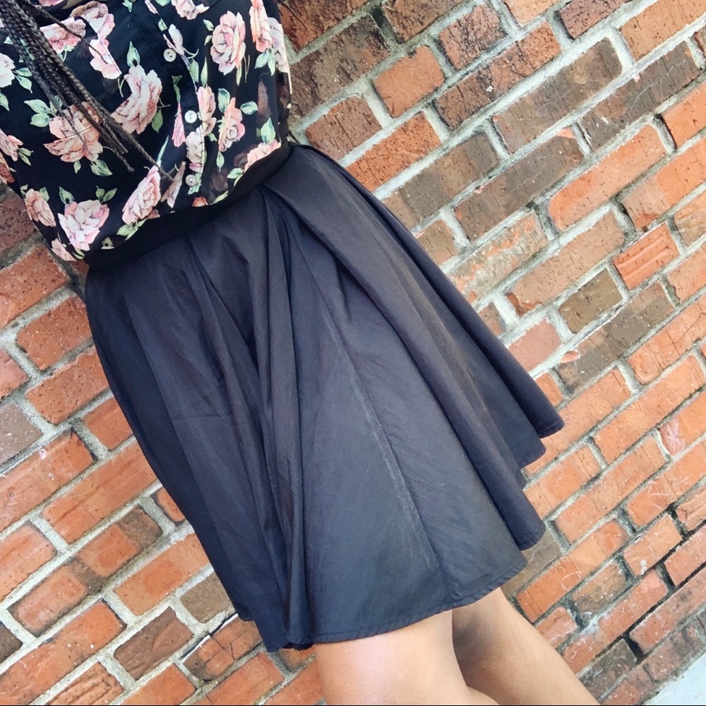 Black Skater Skirt